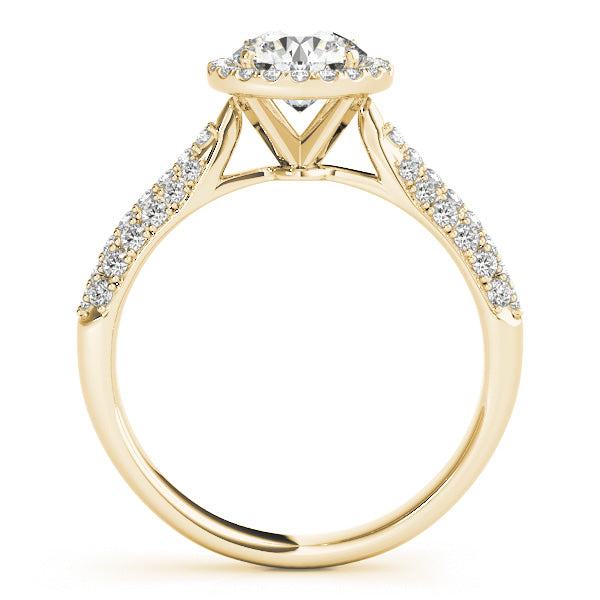 Round Multi-Row Diamond Engagement Ring · 1.60 ct tw