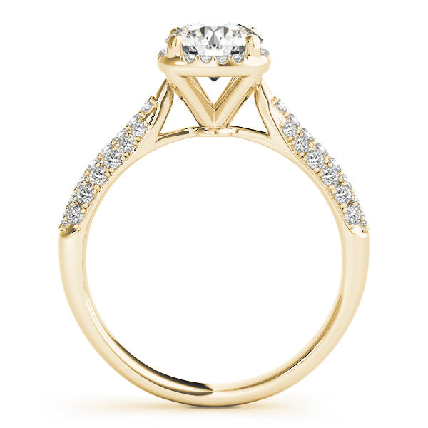 Round Multi-Row Diamond Engagement Ring · 1.88 ct tw
