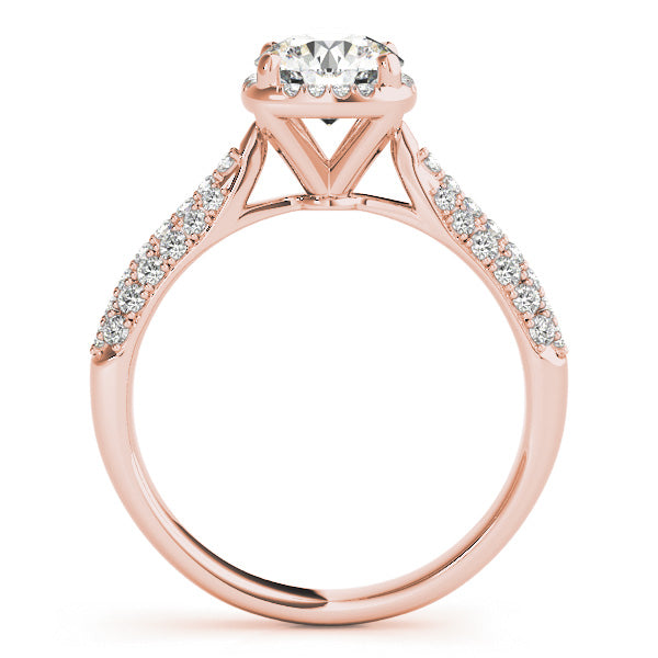 Round Multi-Row Diamond Engagement Ring · 1.88 ct tw