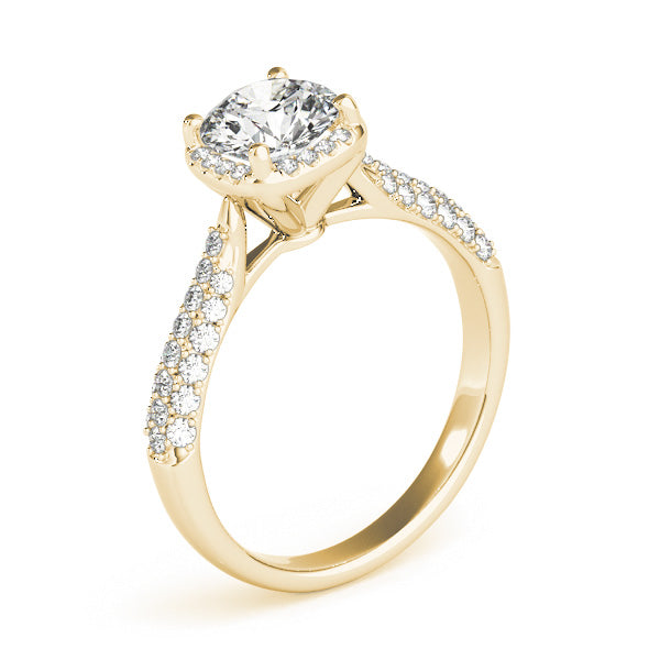 Round Multi-Row Diamond Engagement Ring · 1.88 ct tw