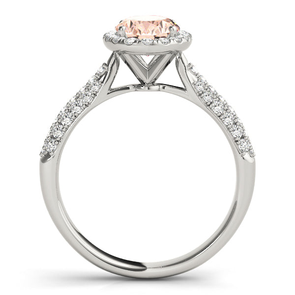 Oval Multi-Row Diamond Engagement Ring · 1.28 ct tw