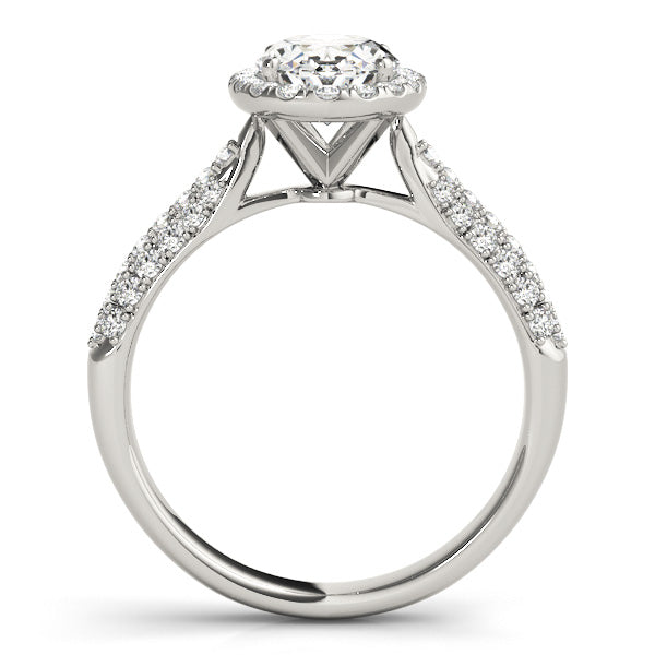 Oval Multi-Row Diamond Engagement Ring · 2.34 ct tw