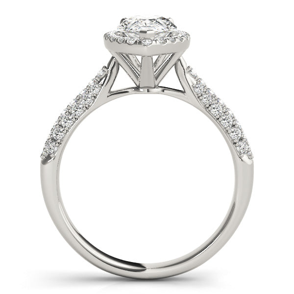 Pear Multi-Row Diamond Engagement Ring · 2.37 ct tw