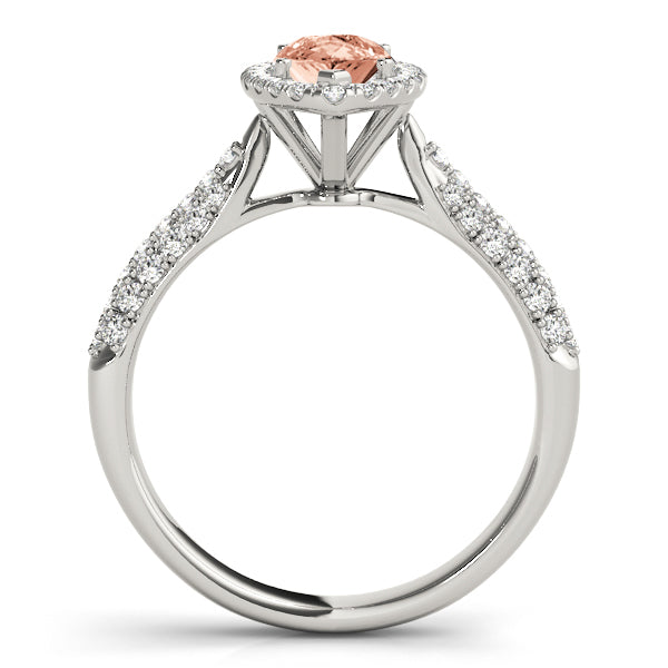 Marquise Multi-Row Diamond Engagement Ring · 1.09 ct tw