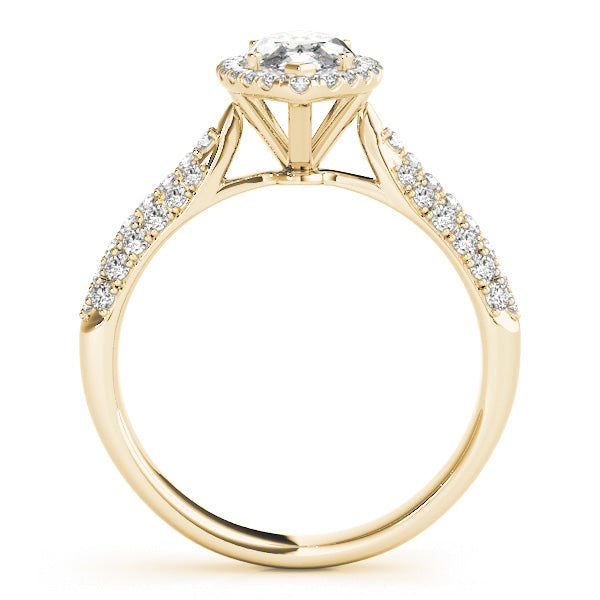Marquise Multi-Row Diamond Engagement Ring · 0.40 ct tw