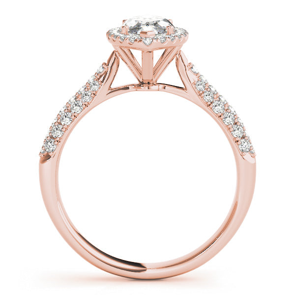 Marquise Multi-Row Diamond Engagement Ring · 1.09 ct tw