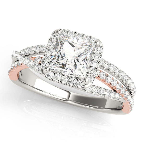 Square Diamond Engagement Ring · 1.75 ct tw