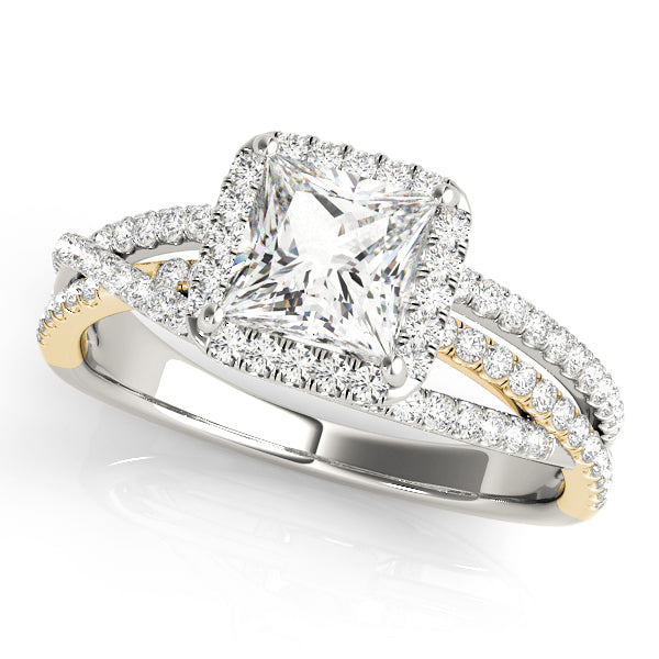 Square Diamond Engagement Ring · 1.75 ct tw
