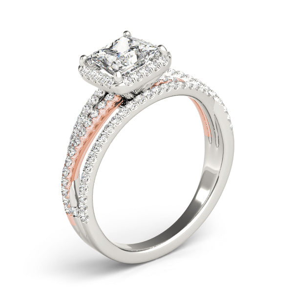 Square Diamond Engagement Ring · 1.92 ct tw