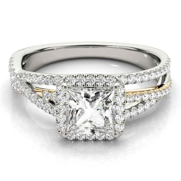 Square Diamond Engagement Ring · 1.13 ct tw