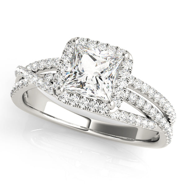 Square Diamond Engagement Ring · 1.13 ct tw