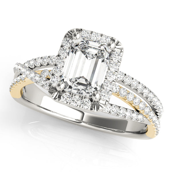 Emerald Diamond Engagement Ring · 2.44 ct tw