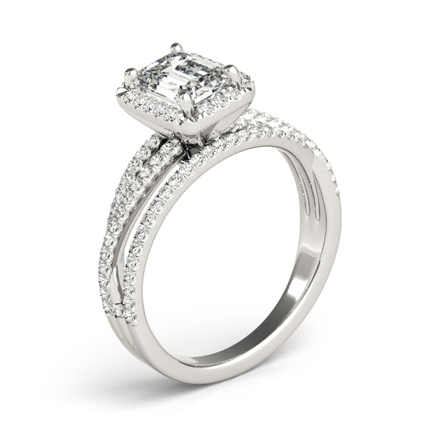 Emerald Diamond Engagement Ring · 2.44 ct tw