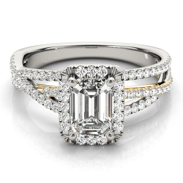 Emerald Diamond Engagement Ring · 2.44 ct tw