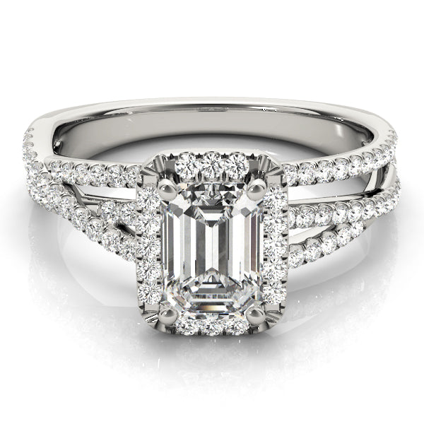 Emerald Diamond Engagement Ring · 2.36 ct tw