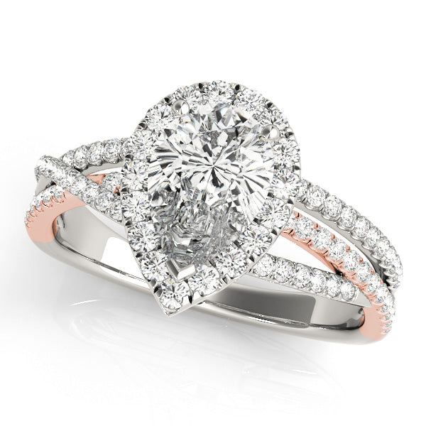 Pear Diamond Engagement Ring · 0.43 ct tw
