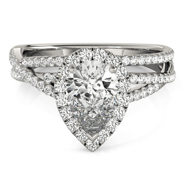 Pear Diamond Engagement Ring · 0.82 ct tw
