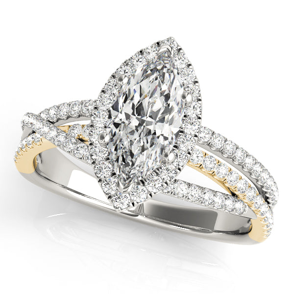 Marquise Diamond Engagement Ring · 0.46 ct tw
