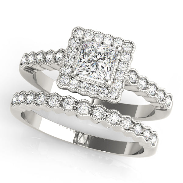 Cushion Diamond Engagement Ring · 0.86 ct tw