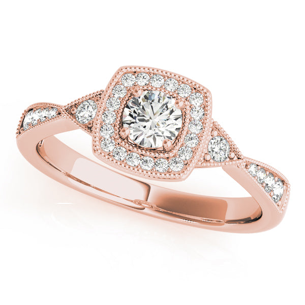 Round Diamond Engagement Ring · 0.41 ct tw
