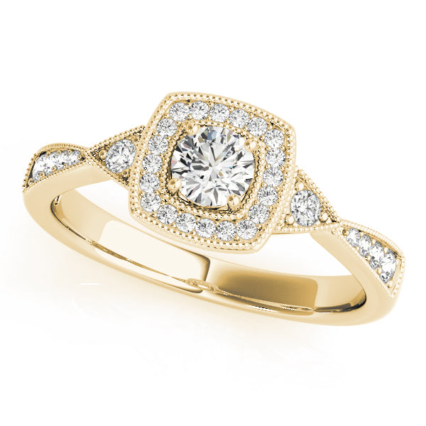 Round Diamond Engagement Ring · 0.41 ct tw