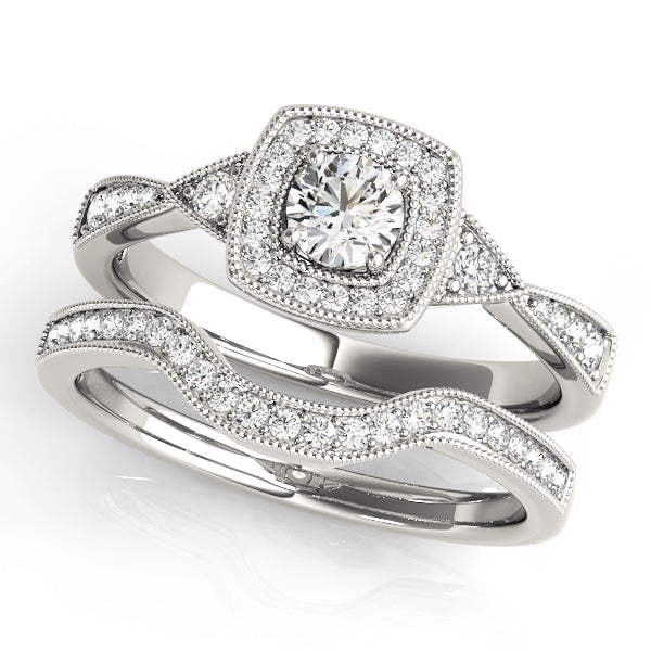 Round Diamond Engagement Ring · 0.41 ct tw