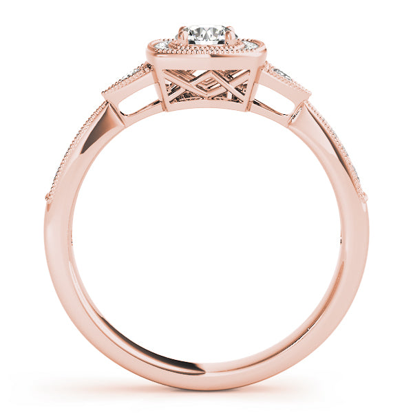 Round Diamond Engagement Ring · 0.41 ct tw