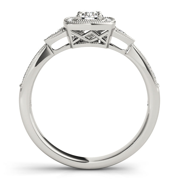 Round Diamond Engagement Ring · 0.41 ct tw