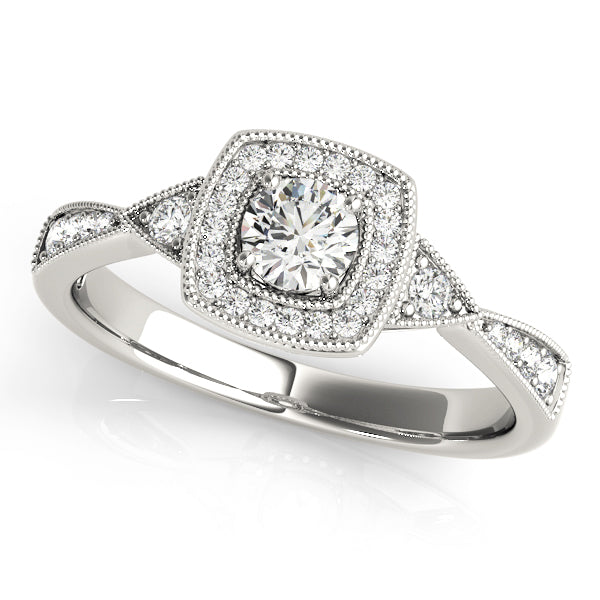 Round Diamond Engagement Ring · 0.41 ct tw