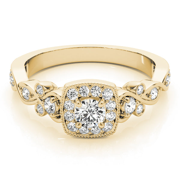 Round Diamond Engagement Ring · 0.91 ct tw