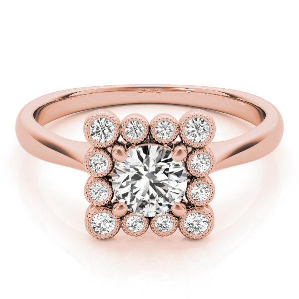 Round Diamond Engagement Ring · 0.61 ct tw