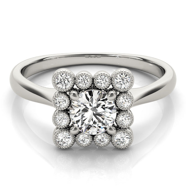 Round Diamond Engagement Ring · 0.61 ct tw