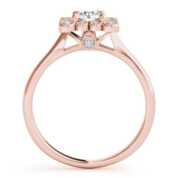 Round Diamond Engagement Ring · 0.61 ct tw