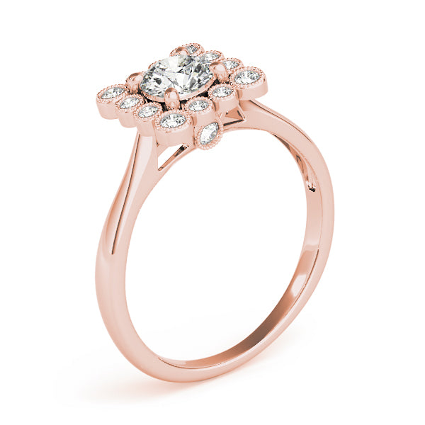 Round Diamond Engagement Ring · 0.61 ct tw