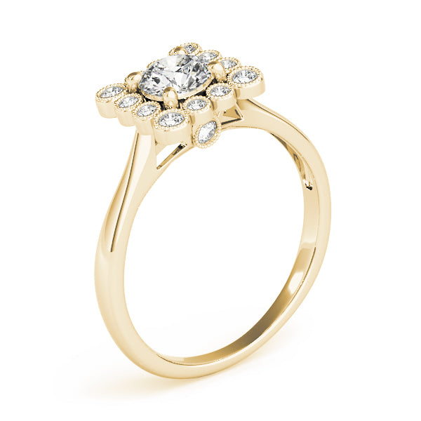 Round Diamond Engagement Ring · 0.61 ct tw