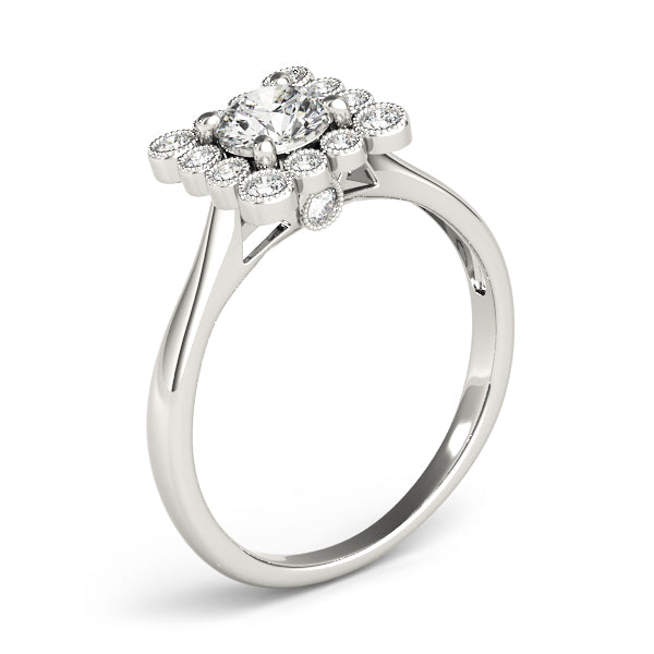 Round Diamond Engagement Ring · 0.61 ct tw