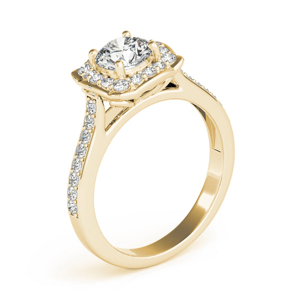 Round Diamond Engagement Ring · 0.59 ct tw