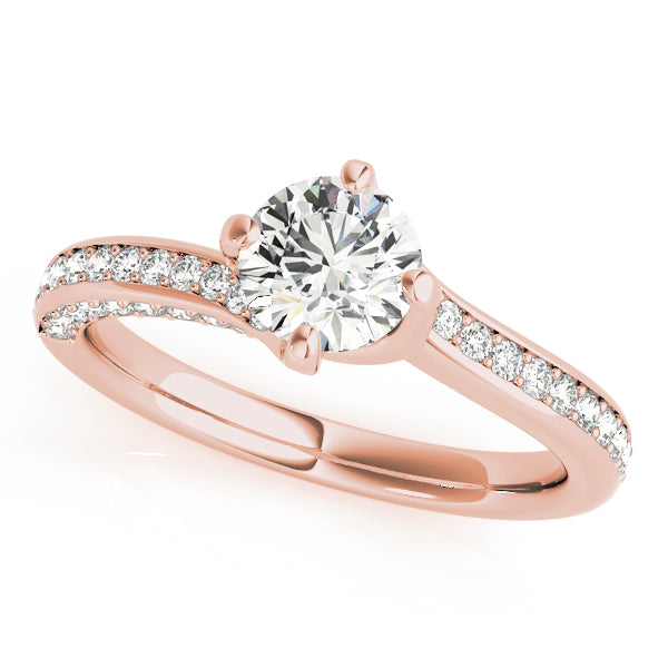 Round Diamond Engagement Ring · 1.01 ct tw