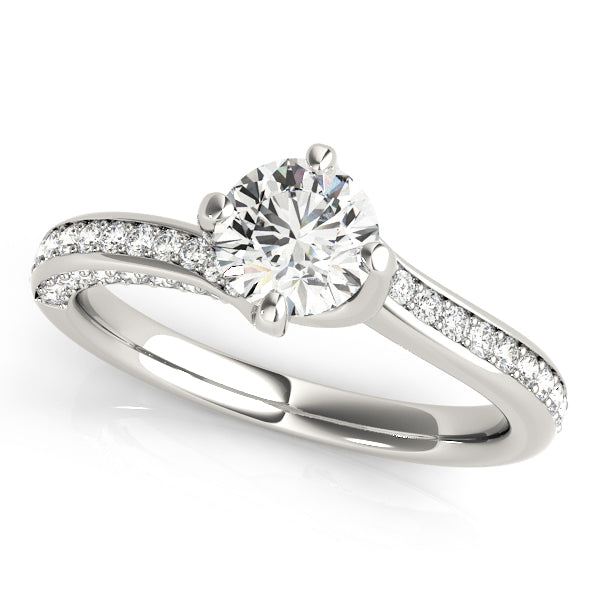 Round Diamond Engagement Ring · 1.01 ct tw