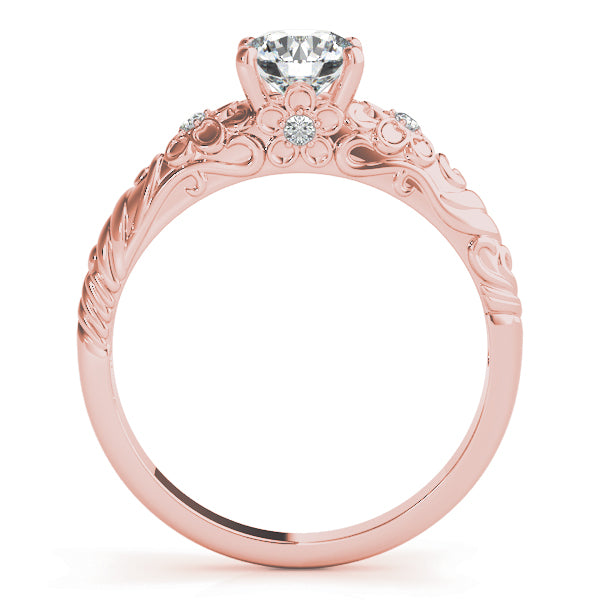 Round Diamond Engagement Ring · 0.52 ct tw