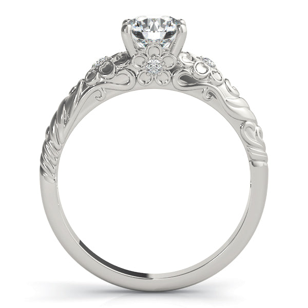 Round Diamond Engagement Ring · 0.52 ct tw