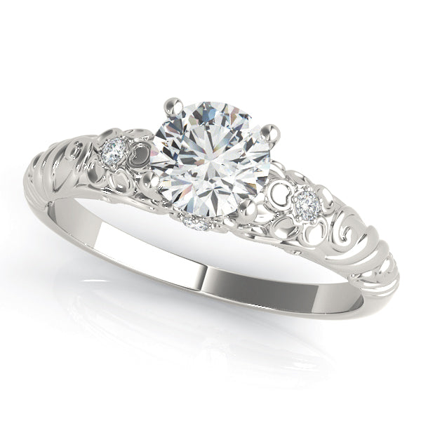 Round Diamond Engagement Ring · 0.52 ct tw
