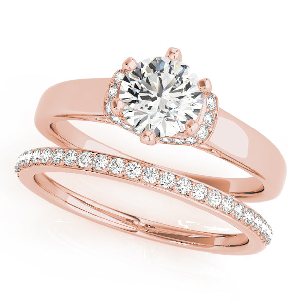 Round Diamond Engagement Ring · 0.60 ct tw