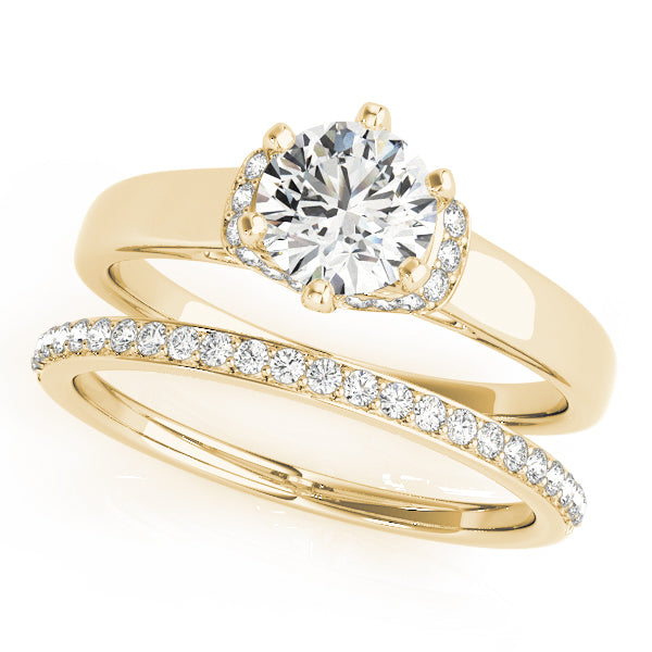 Round Diamond Engagement Ring · 0.60 ct tw
