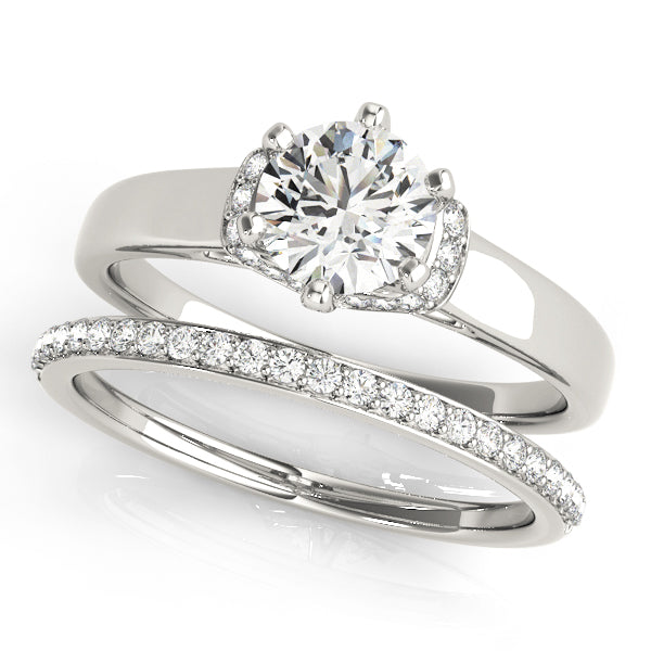 Round Diamond Engagement Ring · 0.60 ct tw