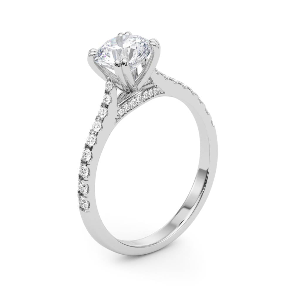 Round Diamond Engagement Ring · 1.20 ct tw
