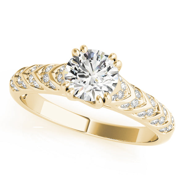 Round Diamond Engagement Ring · 0.93 ct tw