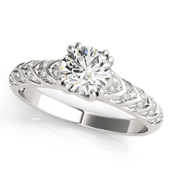 Round Diamond Engagement Ring · 0.93 ct tw