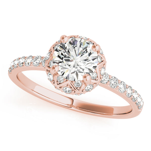 Round Diamond Engagement Ring · 0.99 ct tw