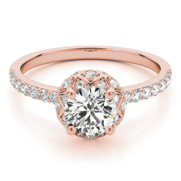 Round Diamond Engagement Ring · 0.99 ct tw